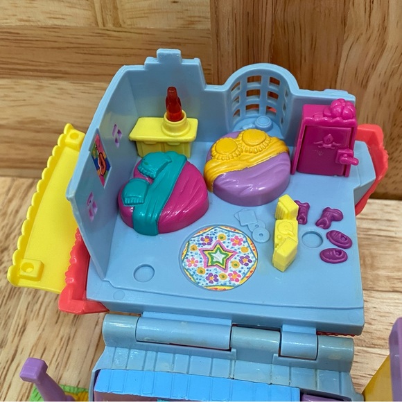 1994 Vintage Polly Pocket Bluebird Toys Swindon England Light Up Kitty House - Picture 9 of 12